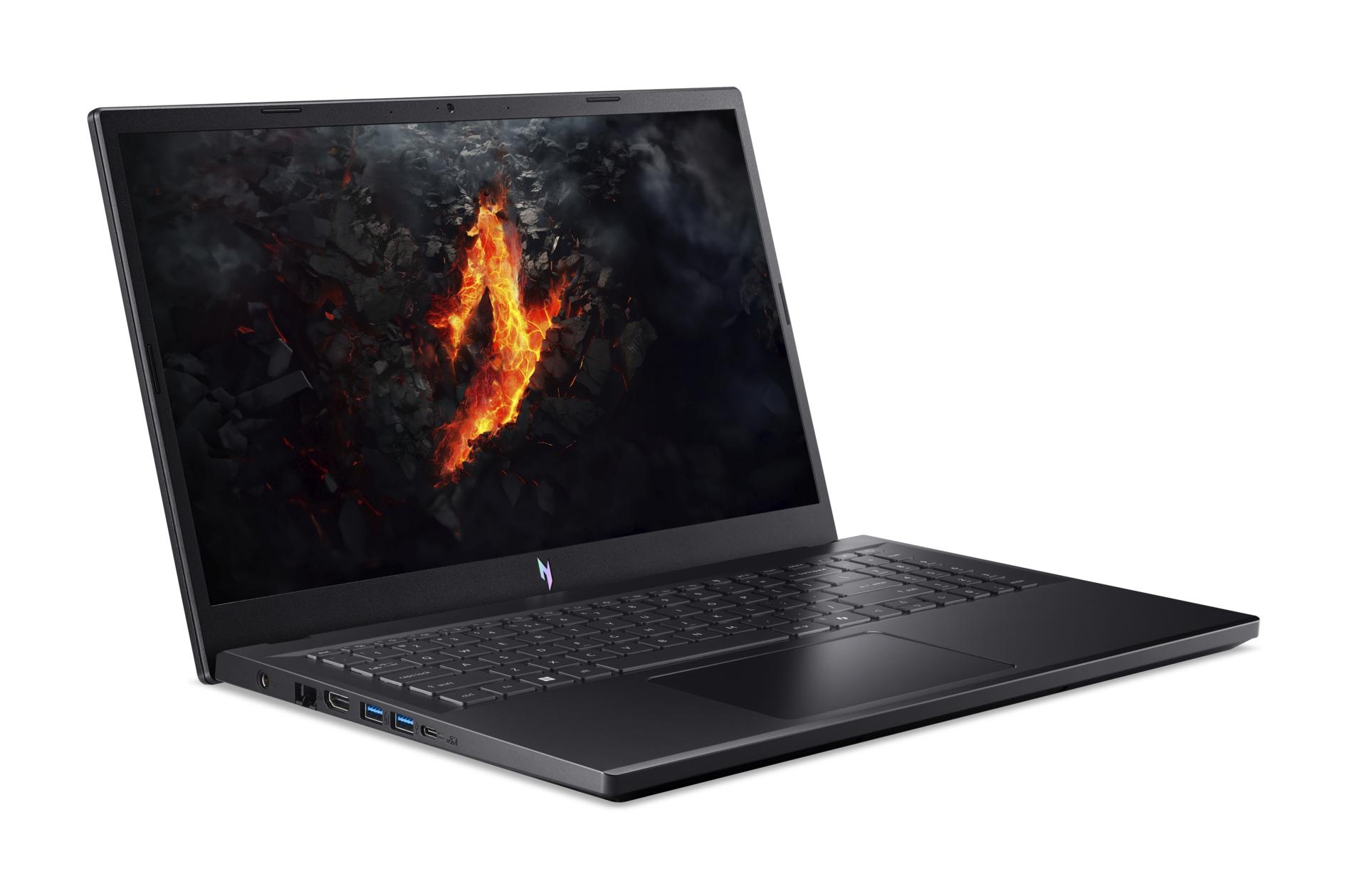 Acer Nitro V 15 Acer Nitro V 15 ANV15-51-789J, Intel Core i7 13th generation, 16GB DDR5 RAM, 512GB PCIe NVMe SSD, NVIDIA GeForce RTX 4060 8GB dedicated grapics, 15.6" FHD Gaming Laptop - Image 1