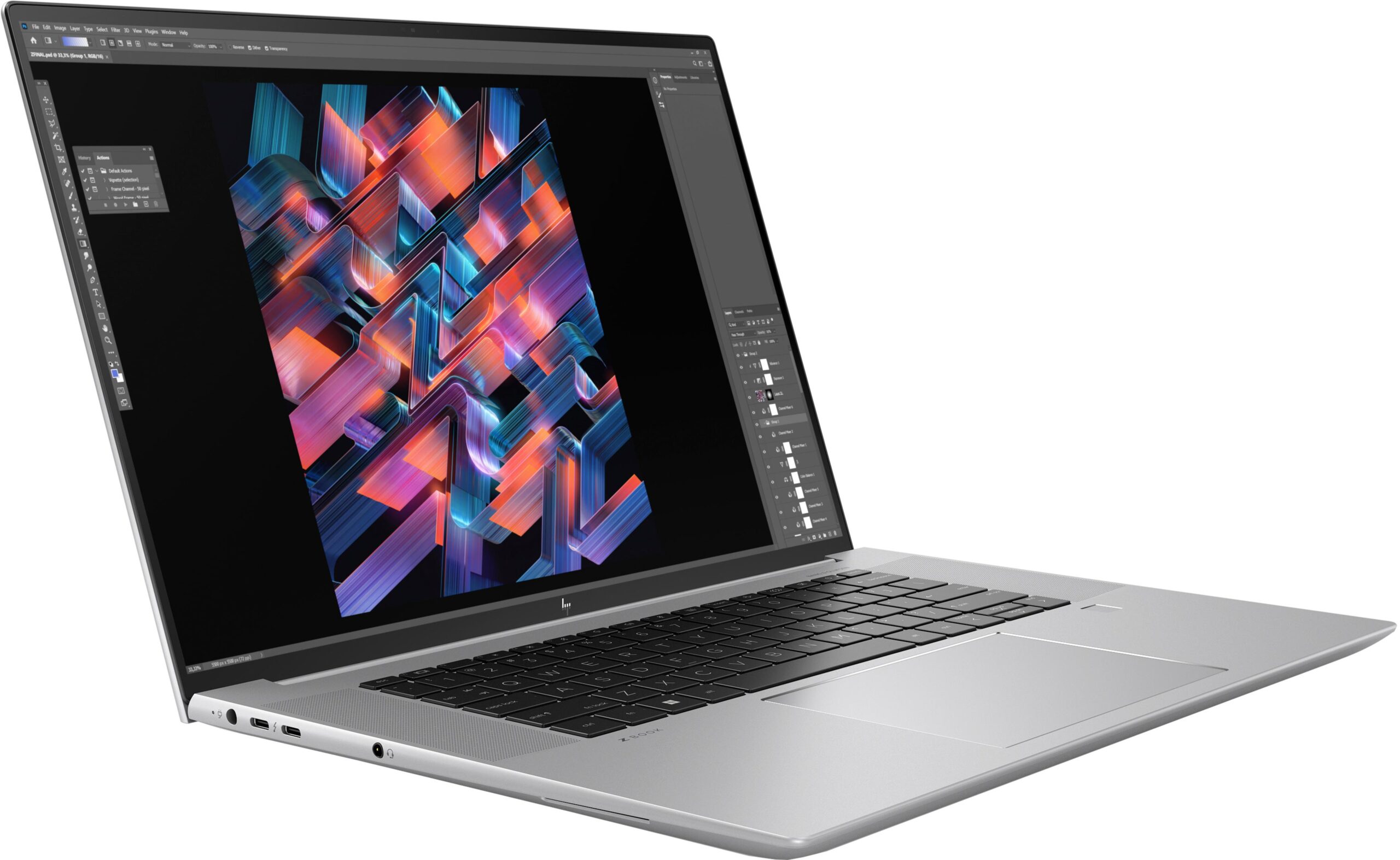 HP ZBook Studio 16 G10 HP ZBook Studio 16 G10 Intel Core i7 13th Gen, 32GB RAM, 512GB SSD, NVIDIA RTX A1000 6GB dedicated graphics, 16 inch 4K Touch Display - Image 1